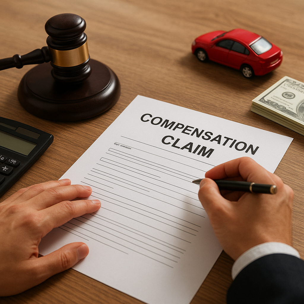 Windykacja odszkodowania po wypadku
